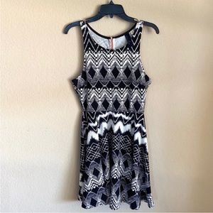 Francesca’s Blue Rain sleeveless dress.